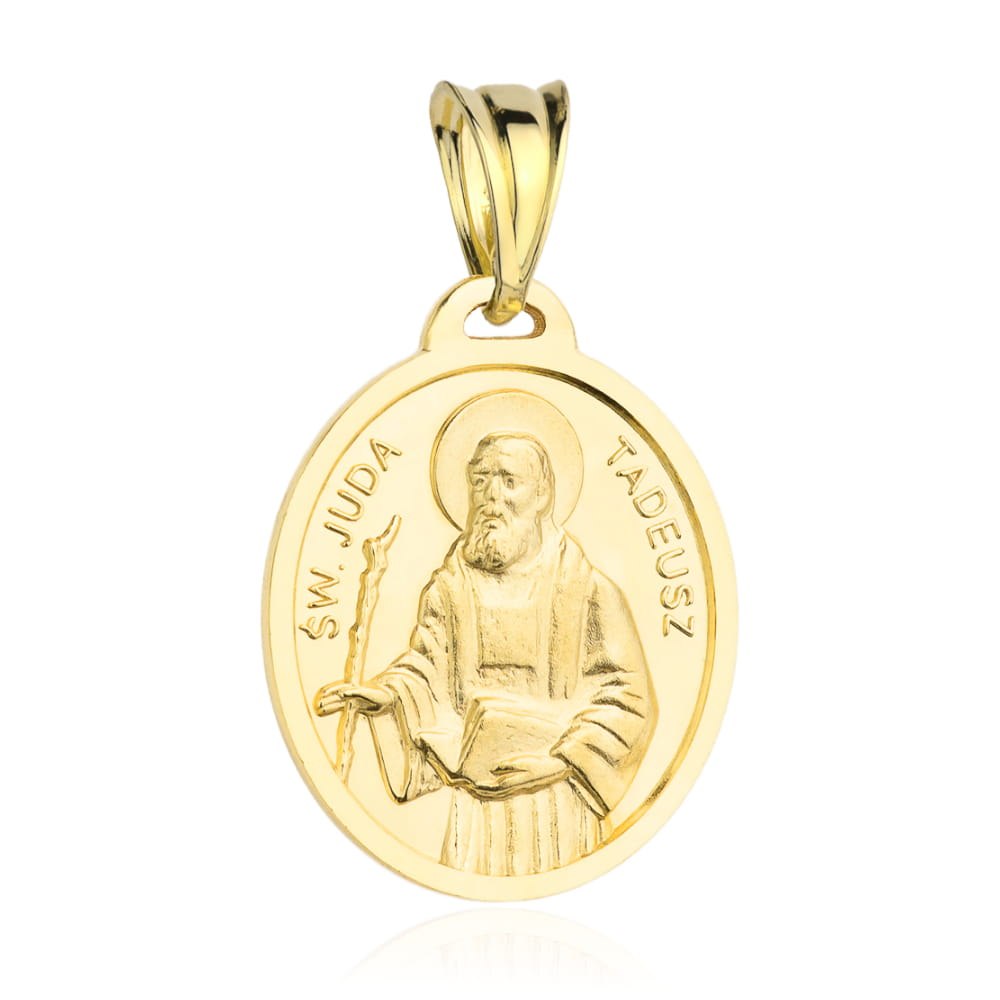 Medalik złoty święty Juda Tadeusz (Gramatura: 2.35)