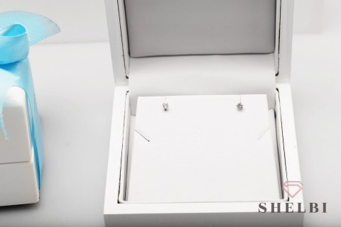 Złote kolczyki KZD5015M - Diament Złote kolczyki KZD5015M - Diament