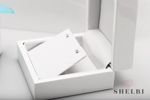 Złote kolczyki KZD5015M - Diament Złote kolczyki KZD5015M - Diament
