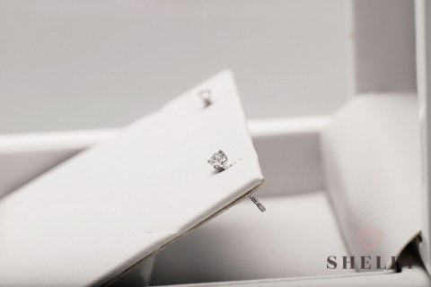 Złote kolczyki KZD5015M - Diament Złote kolczyki KZD5015M - Diament