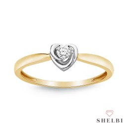 Złoty pierścionek PZD3663 - Diament
