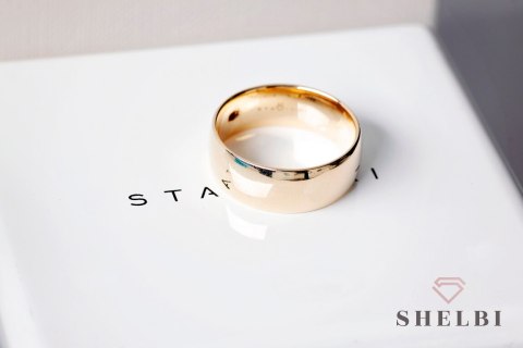 Złota obrączka żółte złoto Staviori Złota obrączka żółte złoto Staviori