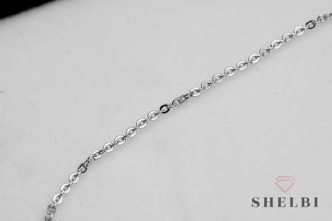Srebrny Łańcuszek srebro rodowane 42 cm Staviori Srebrny Łańcuszek srebro rodowane 42 cm Staviori