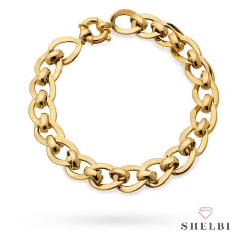 Bransoletka złota z kolekcji Prestige 585 Shelbi