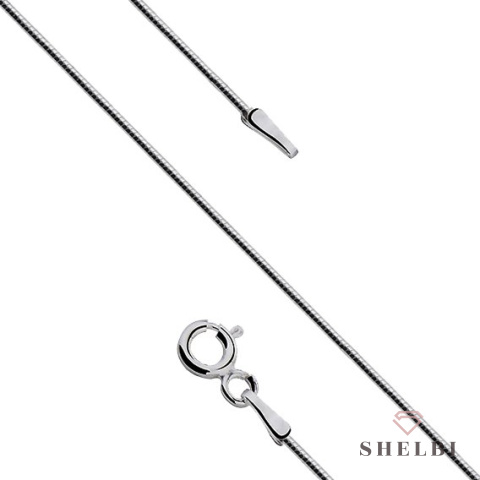 Srebrny łańcuszek linka 50 cm Srebrny łańcuszek linka 50 cm