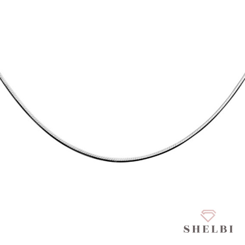 Srebrny łańcuszek linka 50 cm Srebrny łańcuszek linka 50 cm