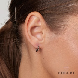 Kolczyki kółka małe kółeczka srebrne pr. 925 na prezent