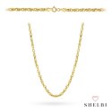 Naszyjnik złoty - splot irydia 585 SHELBI