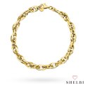 Bransoletka złota z kolekcji Simple Luxury 585 SHELBI