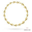 Bransoletka złota złożona z kropelek 585 SHELBI