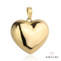 Zawieszka złota serce duże 585 SHELBI