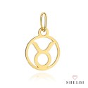 Zawieszka złota znak zodiaku BYK 585 SHELBI