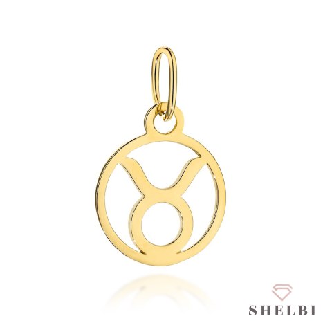 Zawieszka złota znak zodiaku BYK 585 SHELBI