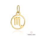 Zawieszka złota znak zodiaku SKORPION 585 SHELBI