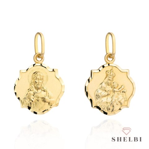 Medalik złoty szkaplerz