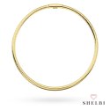 Bransoletka złota flexi elastyczna super lekka gumka 585 na prezent