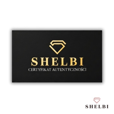 Kolczyki złote kółka diamentowane kółeczka złoto 585 na prezent