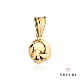 Zawieszka złota supełek 585 SHELBI