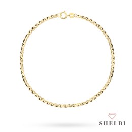 Bransoletka złota splot gucci płaski