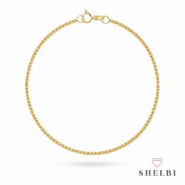Bransoletka złota splot Lisi Ogon - 1,2 mm